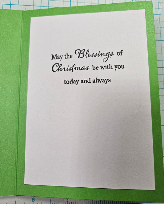 Christmas Candy Cane Card