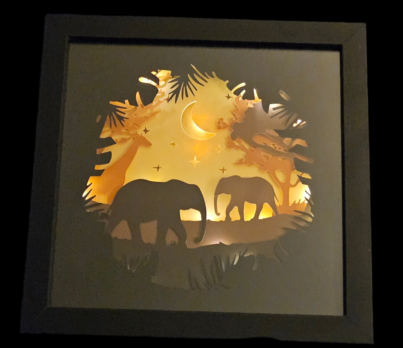 Lighted Elephant/Safari