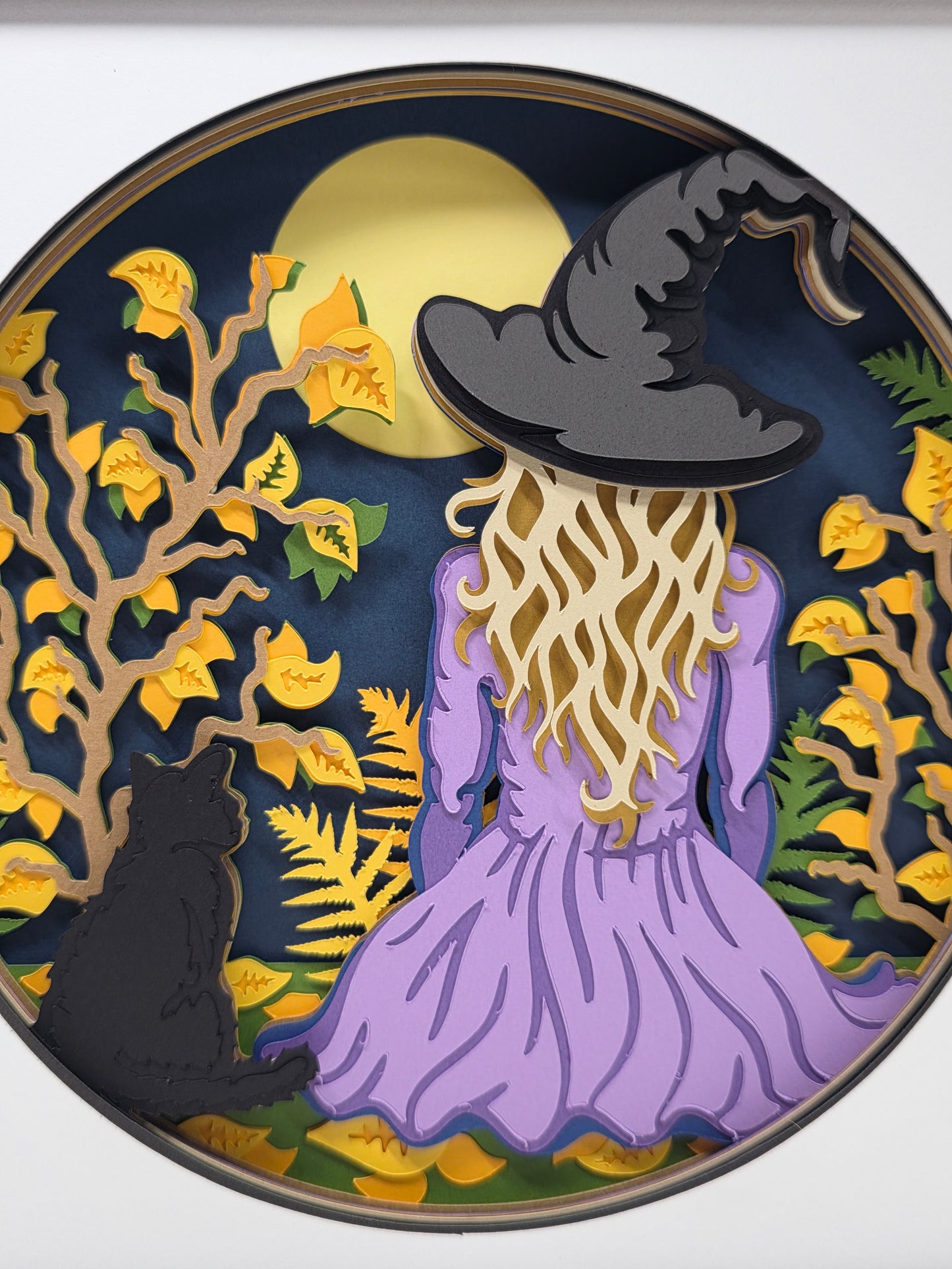 Witch and cat