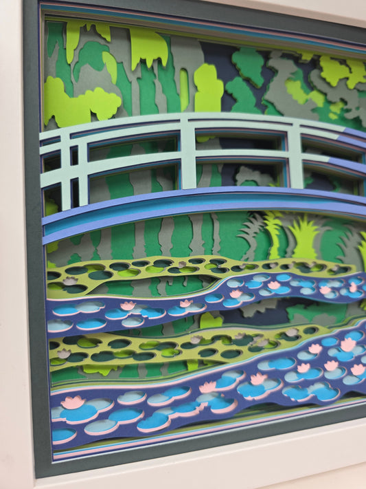 Monet Inspired Water Lilly