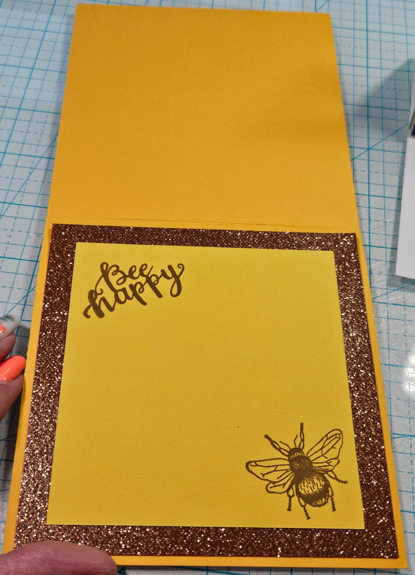 Sunflowers & Bee Card