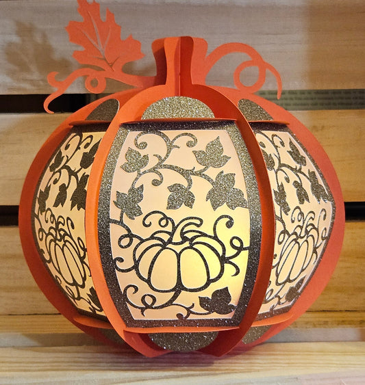 Lighted Pumpkin Decor