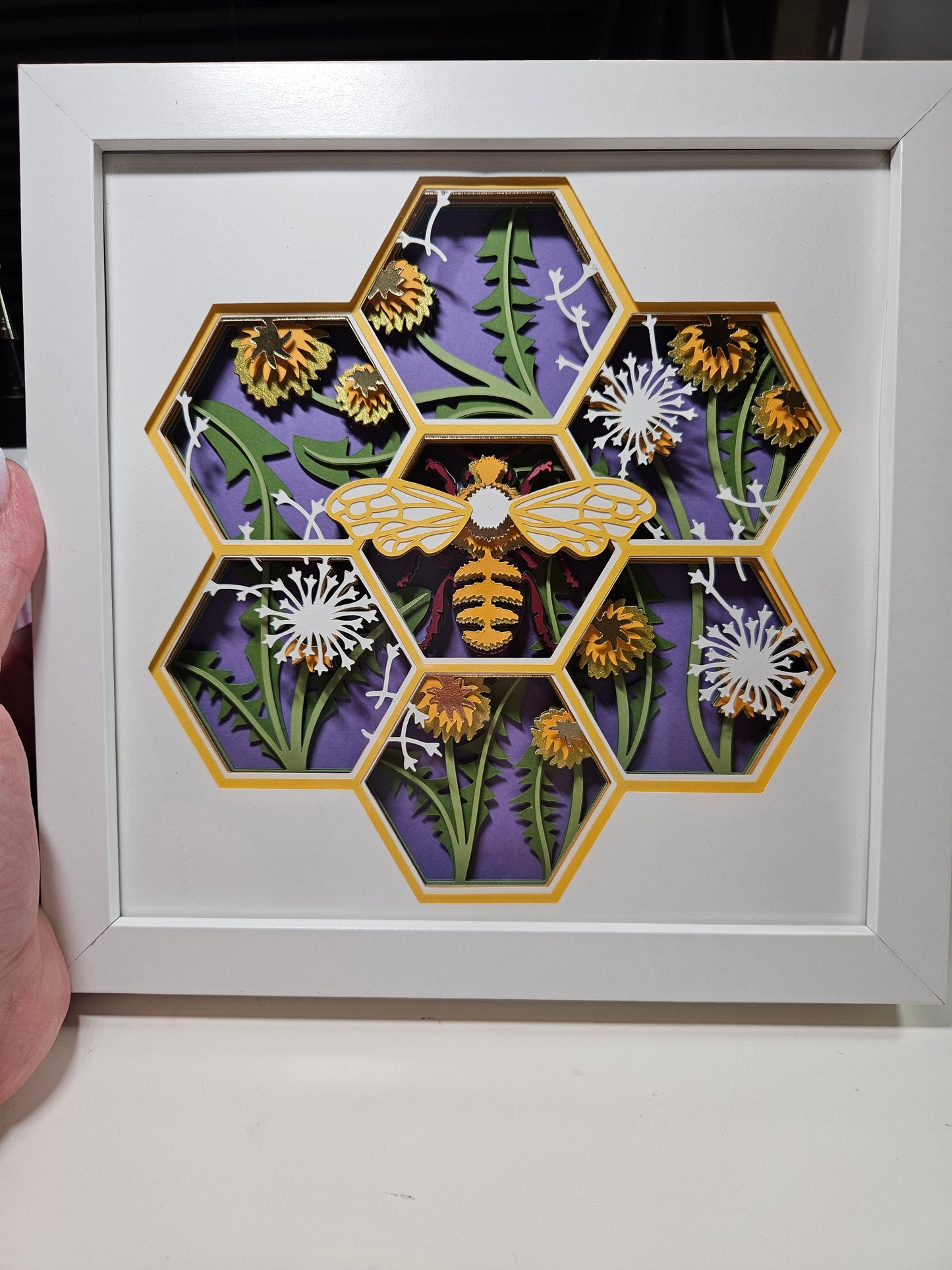 Bee Shadow Box