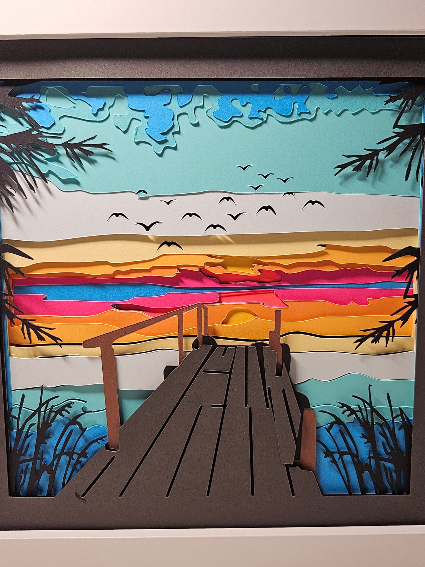 Sunset over Lake