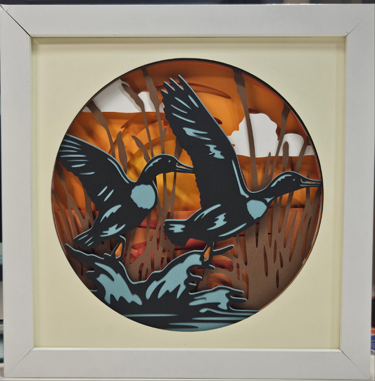 Ducks Flying