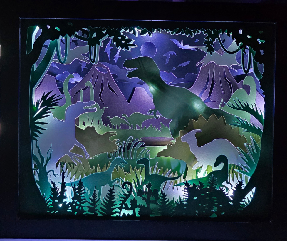 Dinosaur Light Box