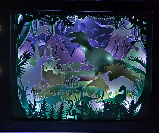 Dinosaur Light Box