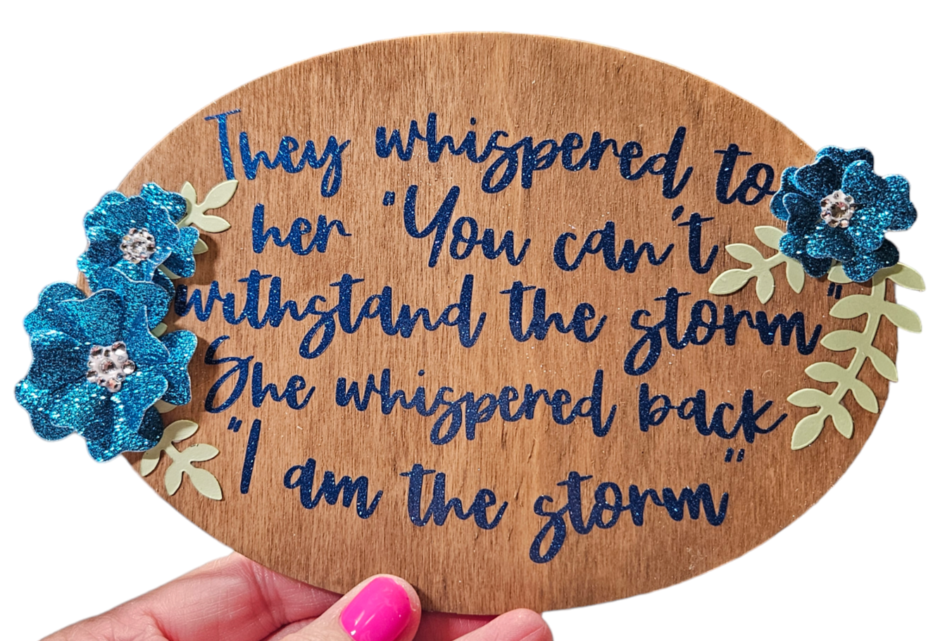 Inspirational Decorative Plaque