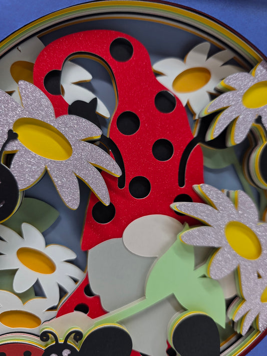 Gnome with Ladybug and Daisy's