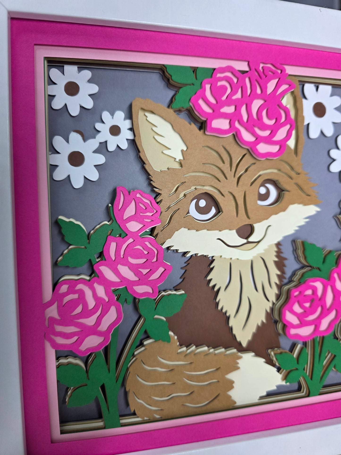 Fox in Flowers