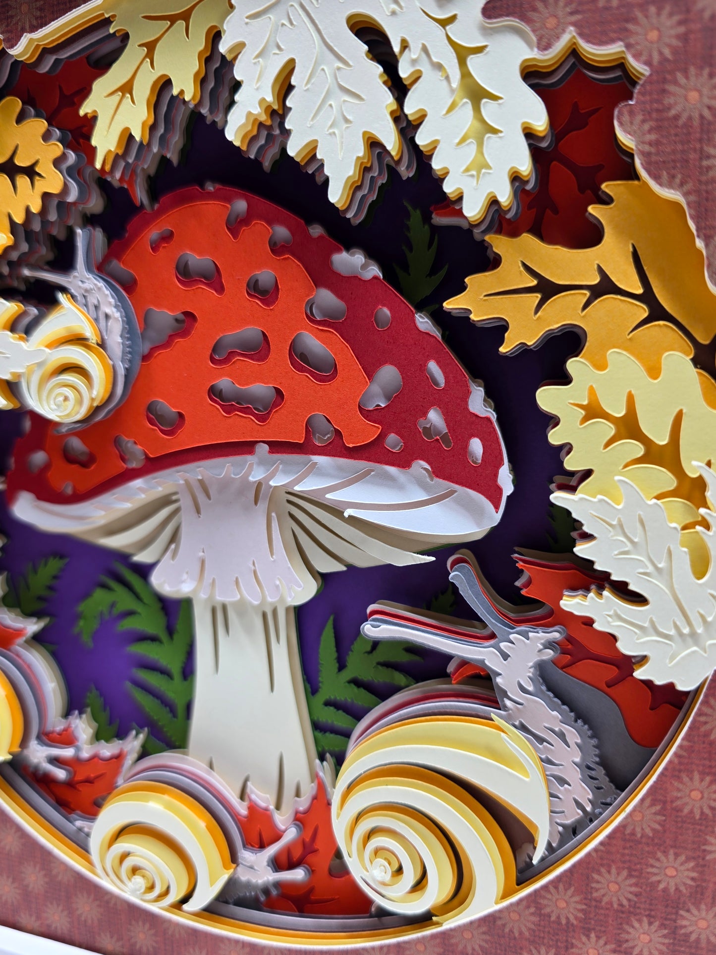 Mushroom and snails