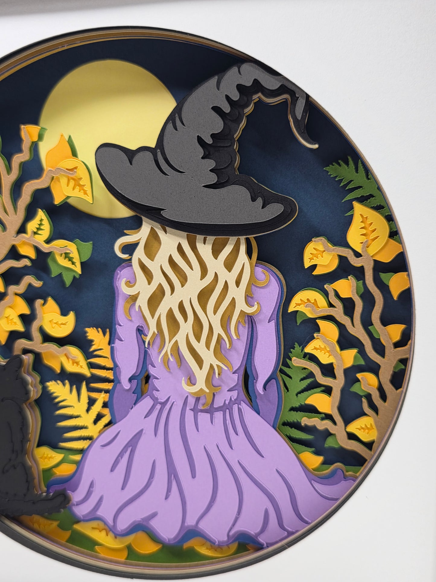 Witch and cat