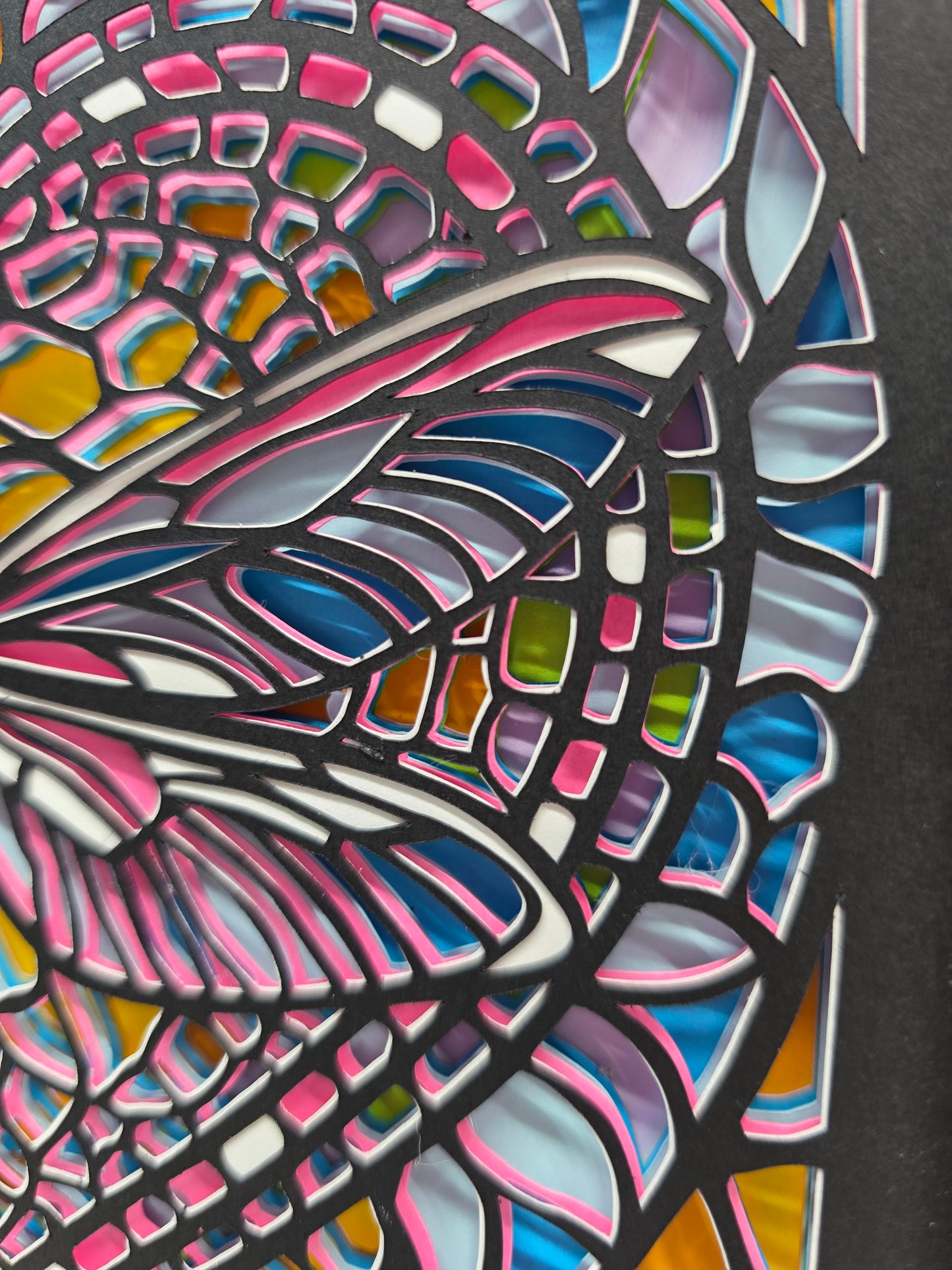 Stained Glass Dragonfly