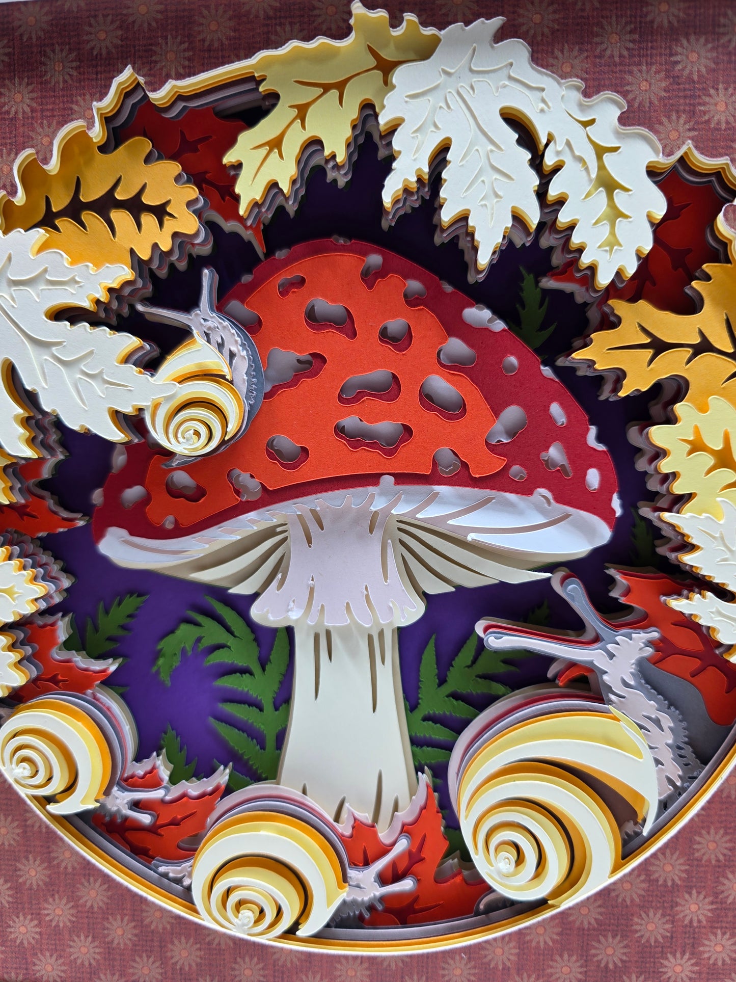 Mushroom and snails