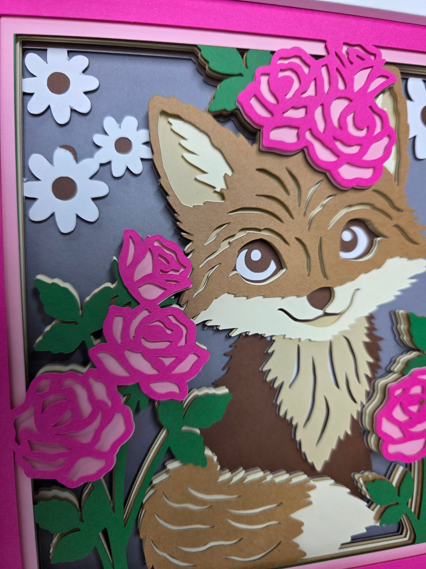 Fox in Flowers