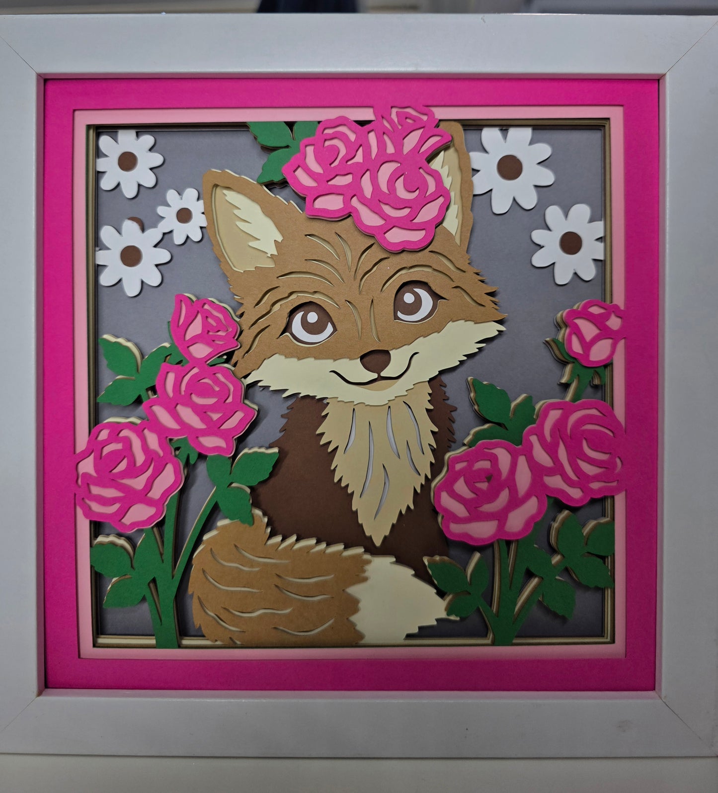 Fox in Flowers