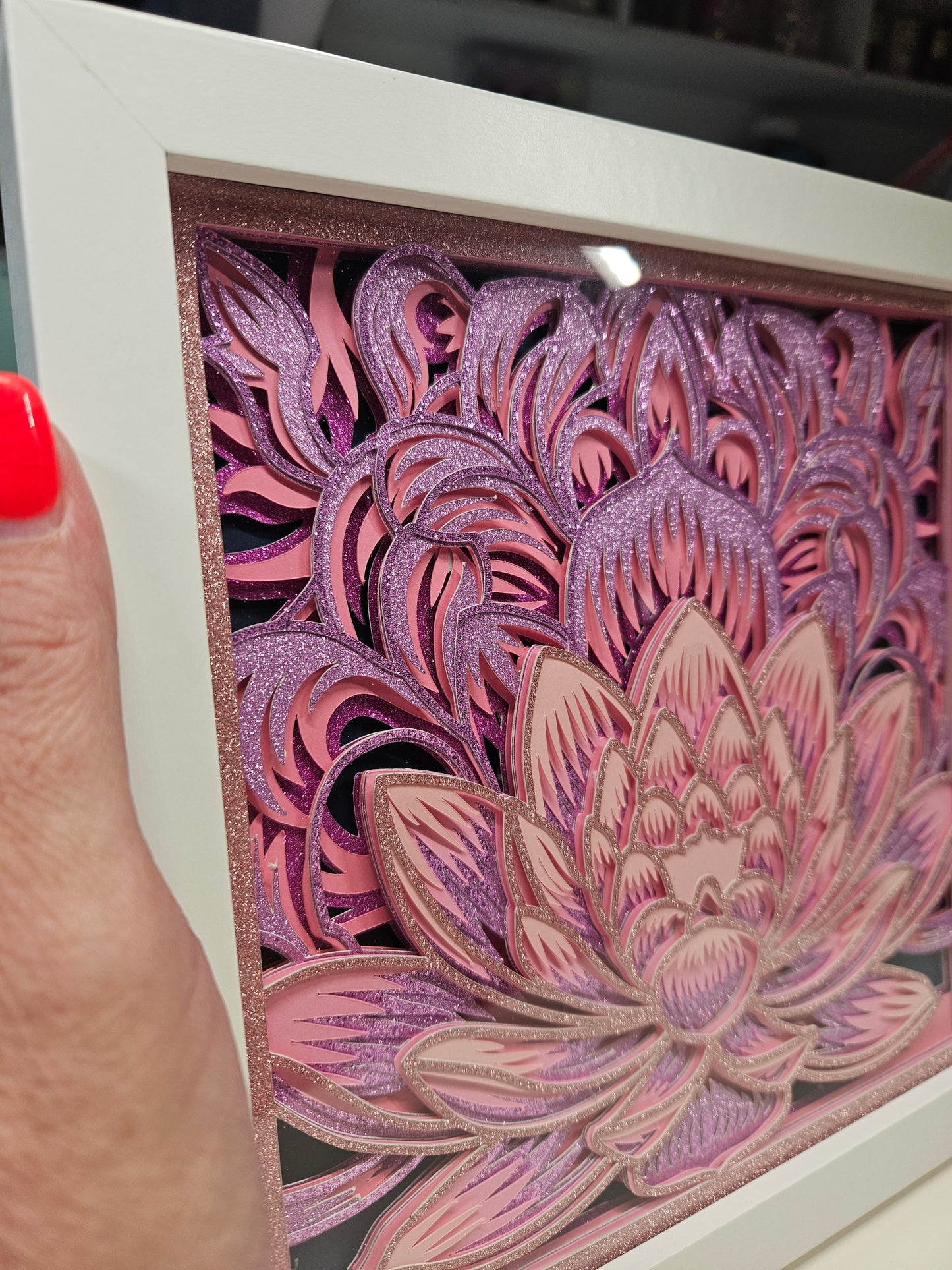 Lighted Lotus Flower