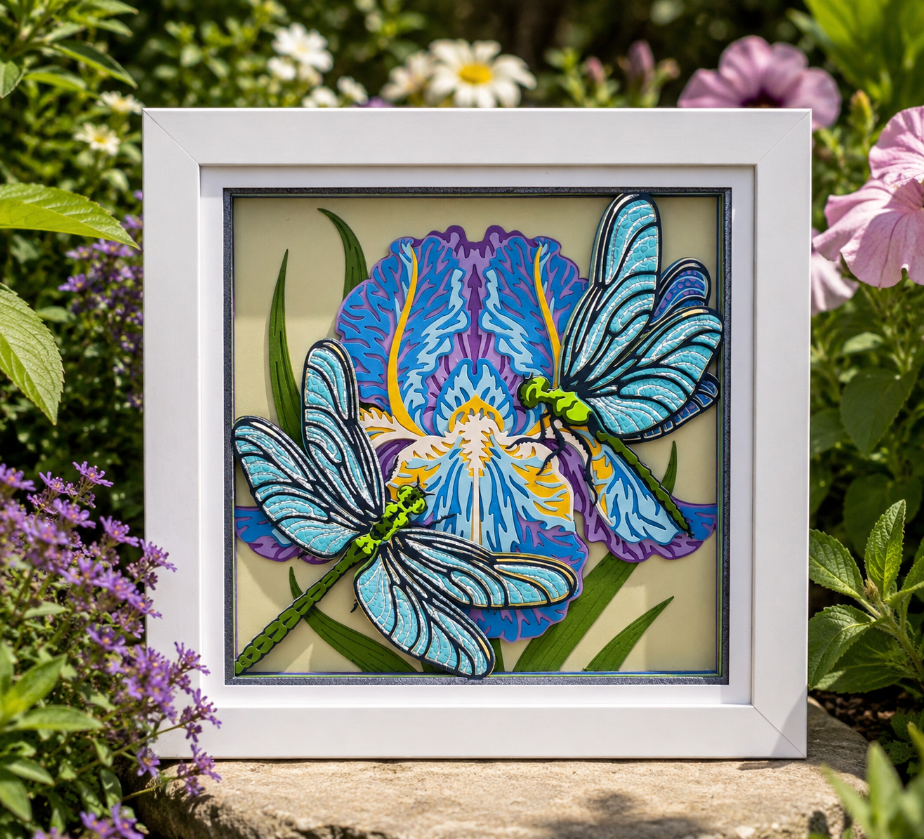Dragonfly's on Iris
