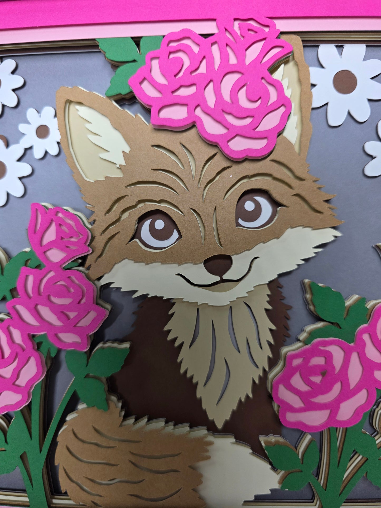 Fox in Flowers