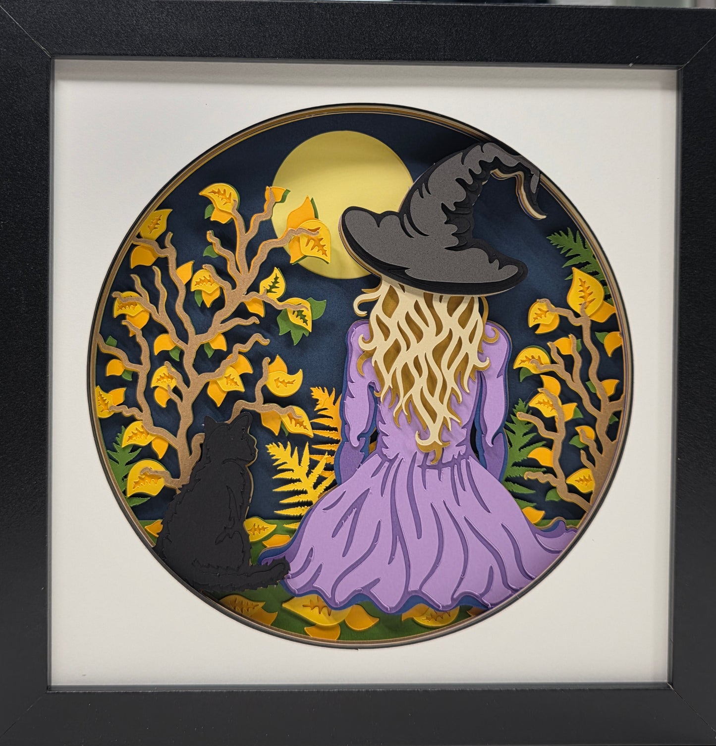 Witch and cat