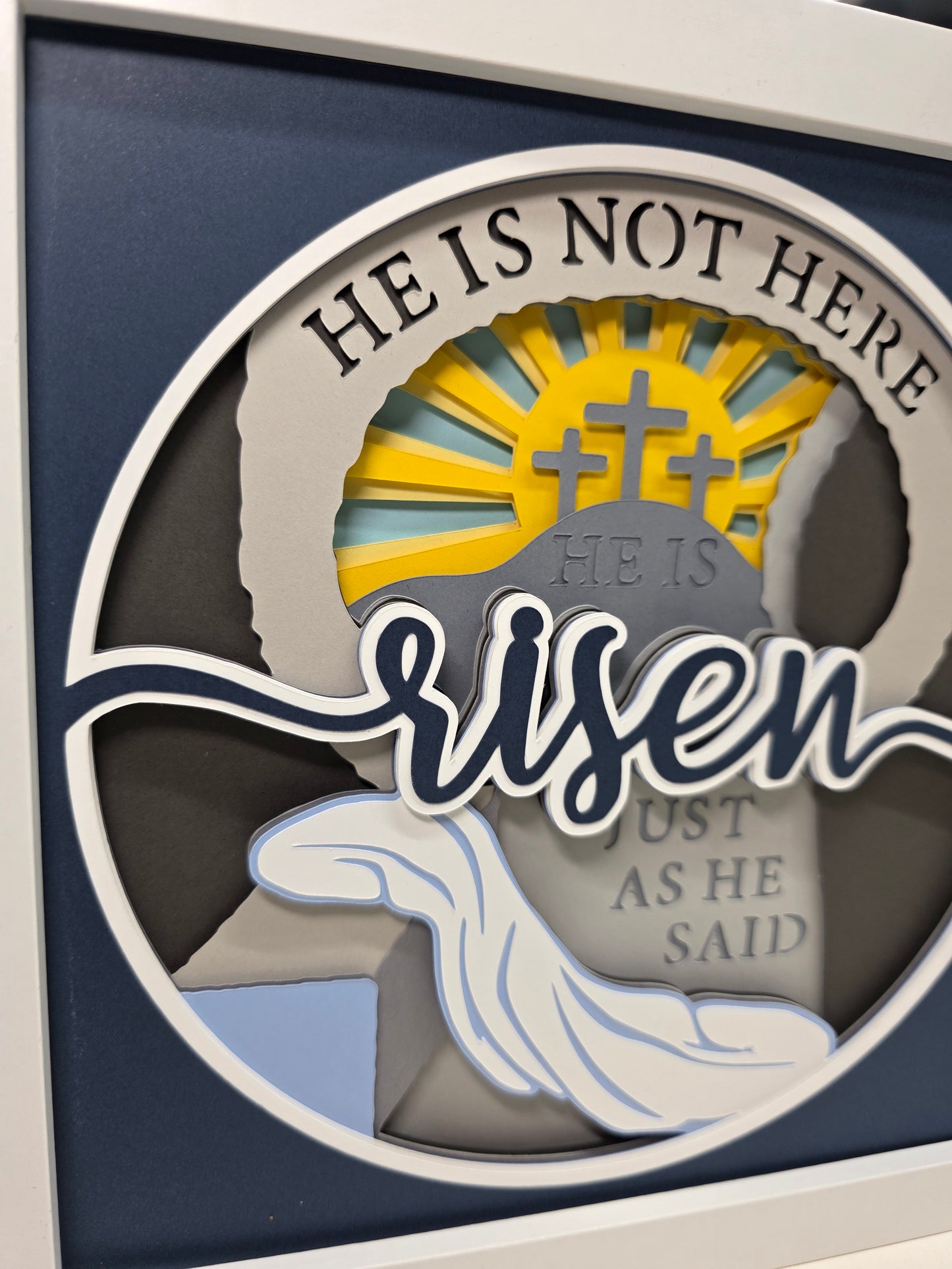 He is not here Easter