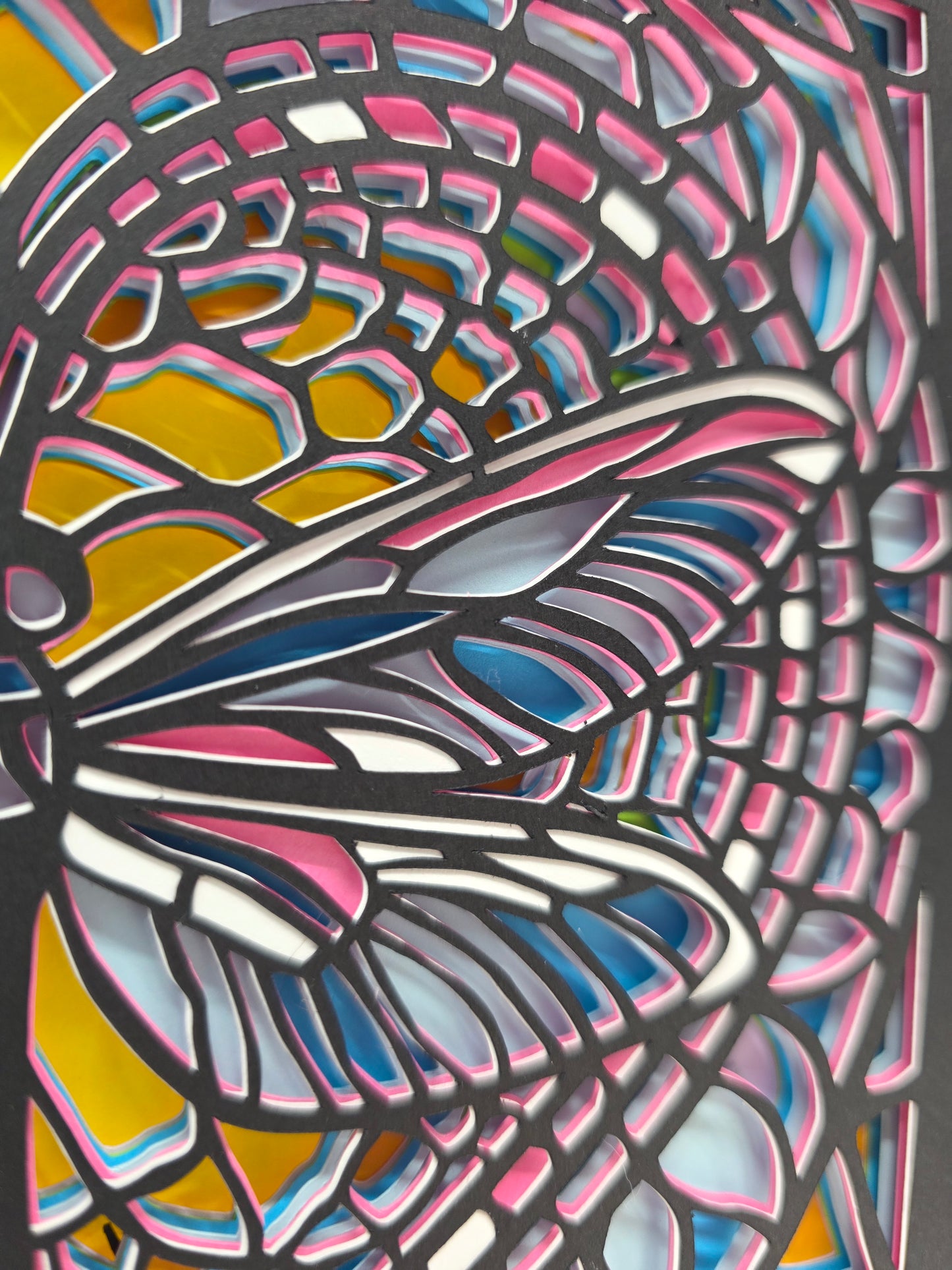 Stained Glass Dragonfly