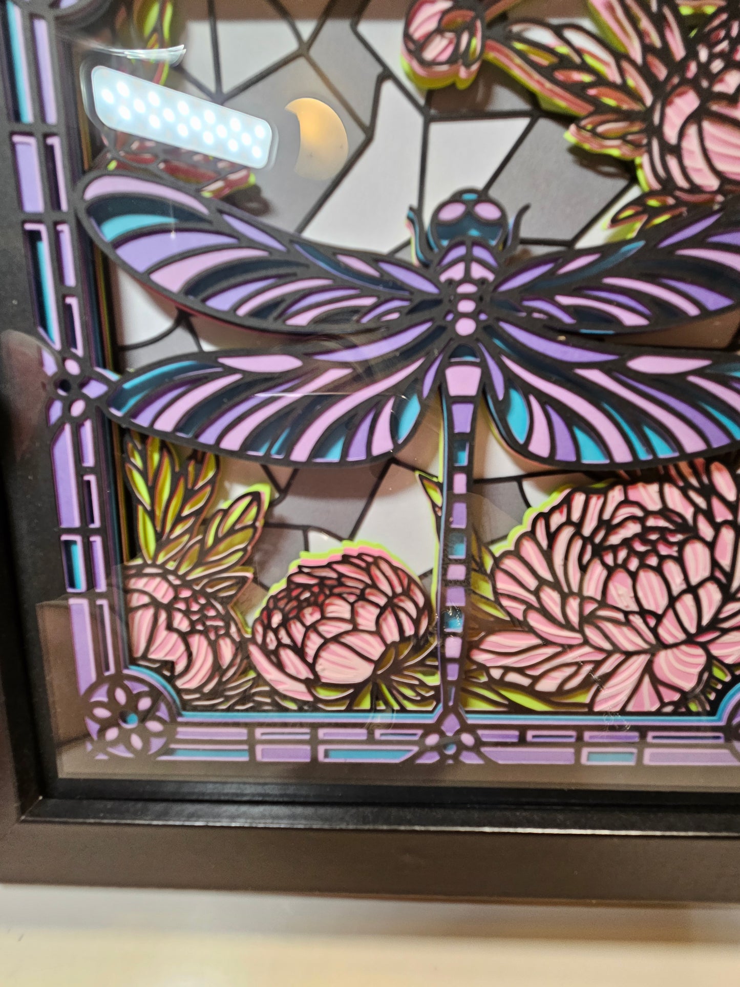 Stained Glass Dragonfly