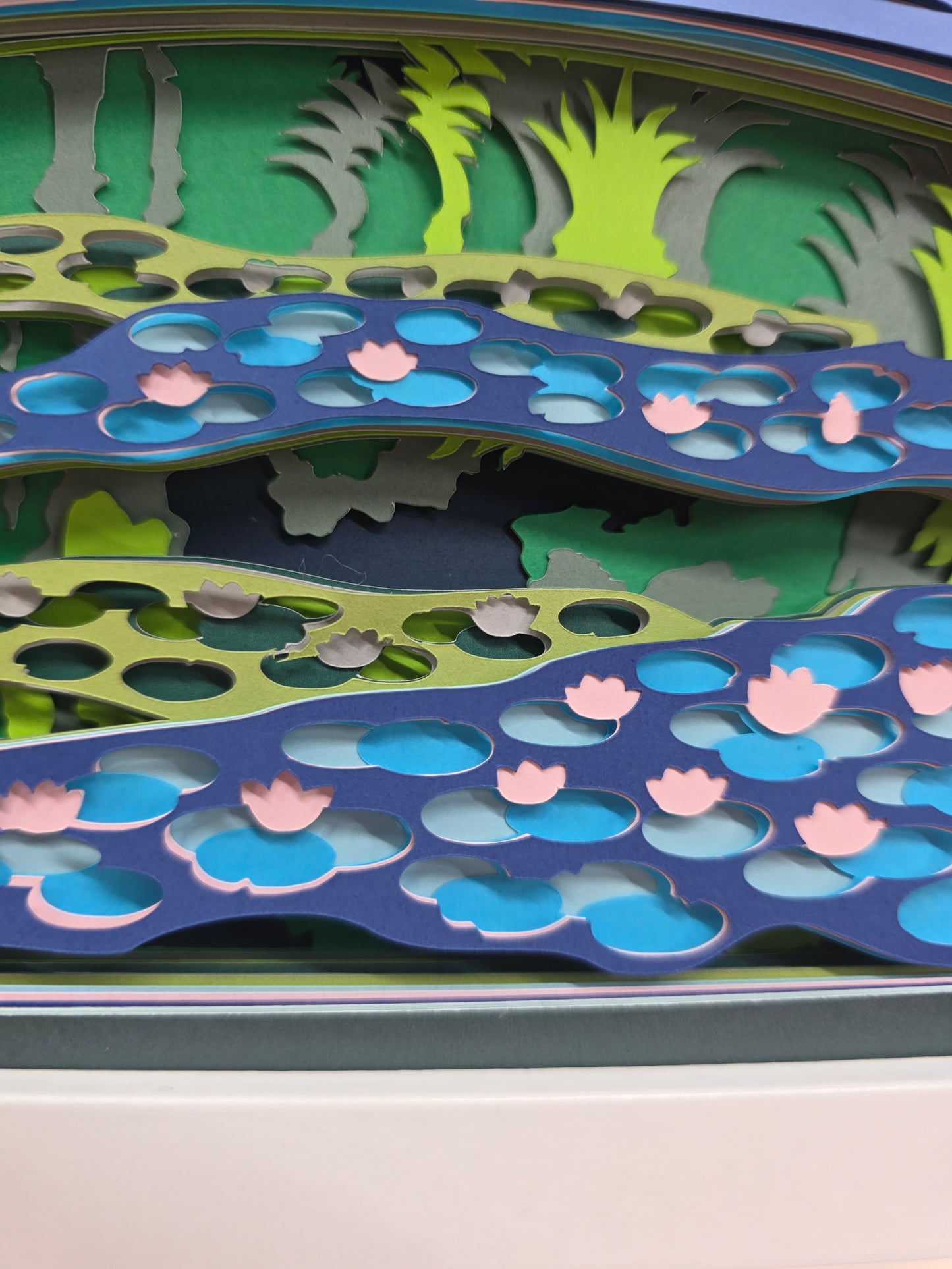 Monet Inspired Water Lilly