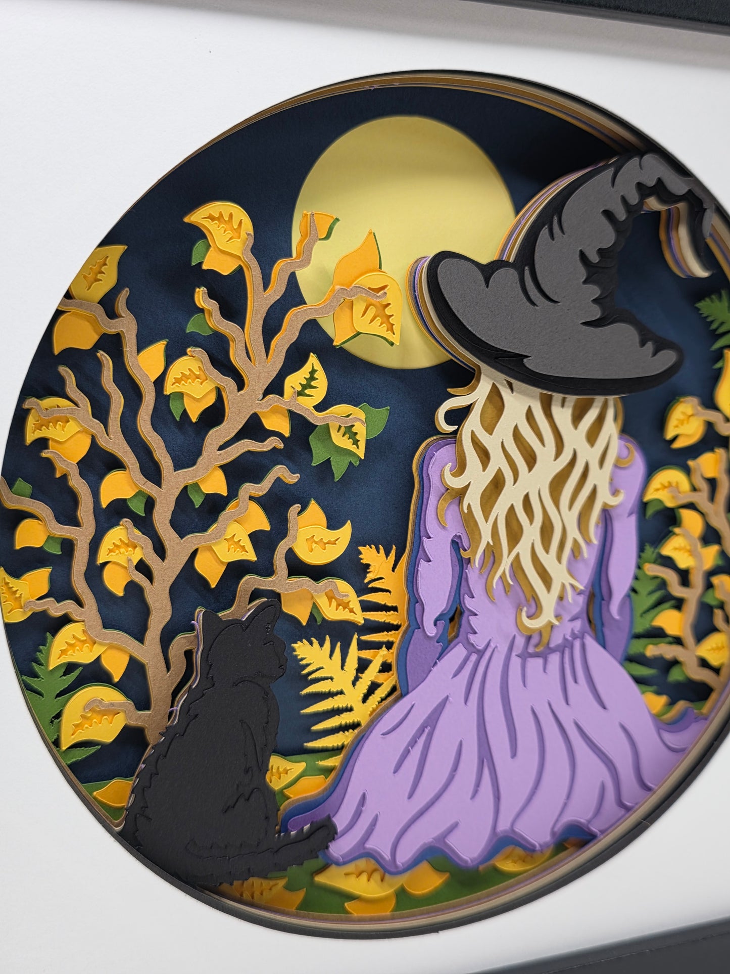Witch and cat