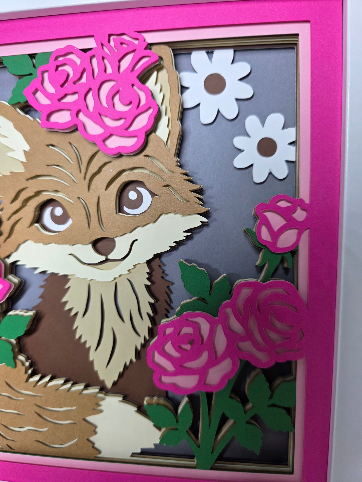 Fox in Flowers