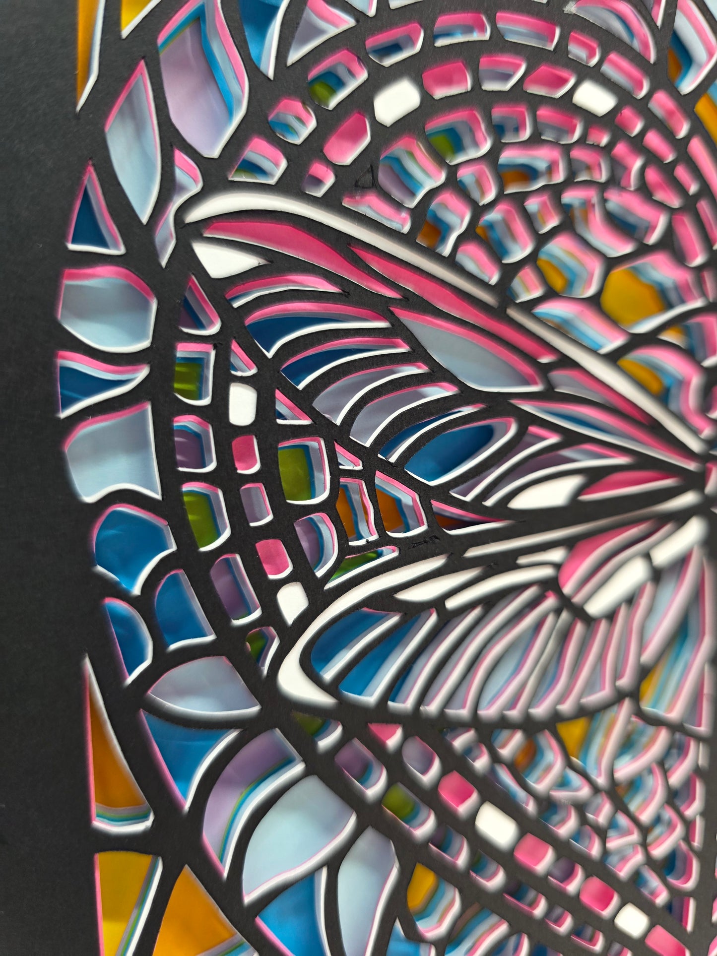 Stained Glass Dragonfly