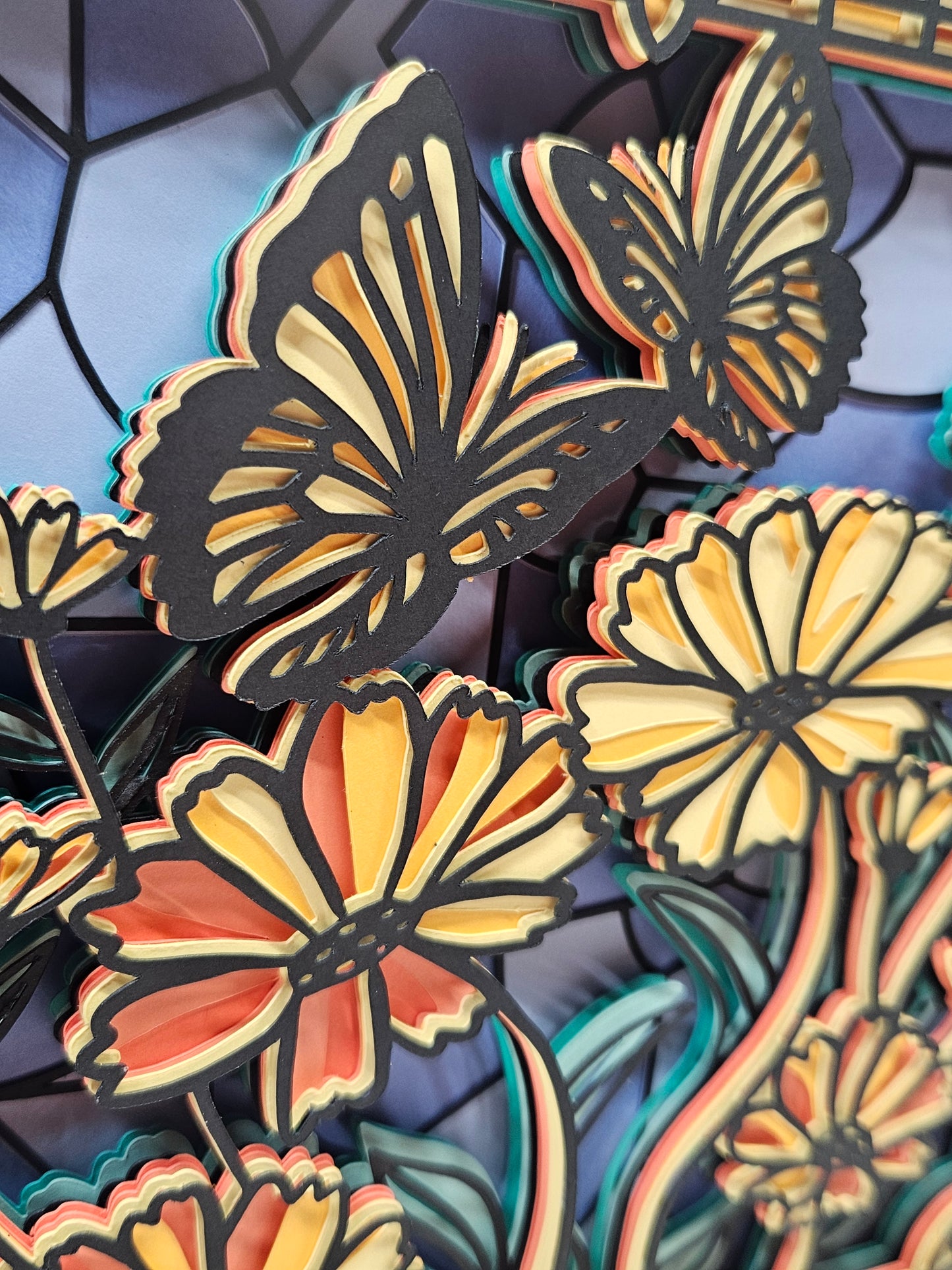 Butterfly's with Flowers