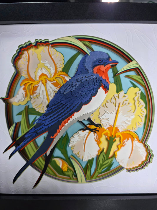 Swallow and Iris's