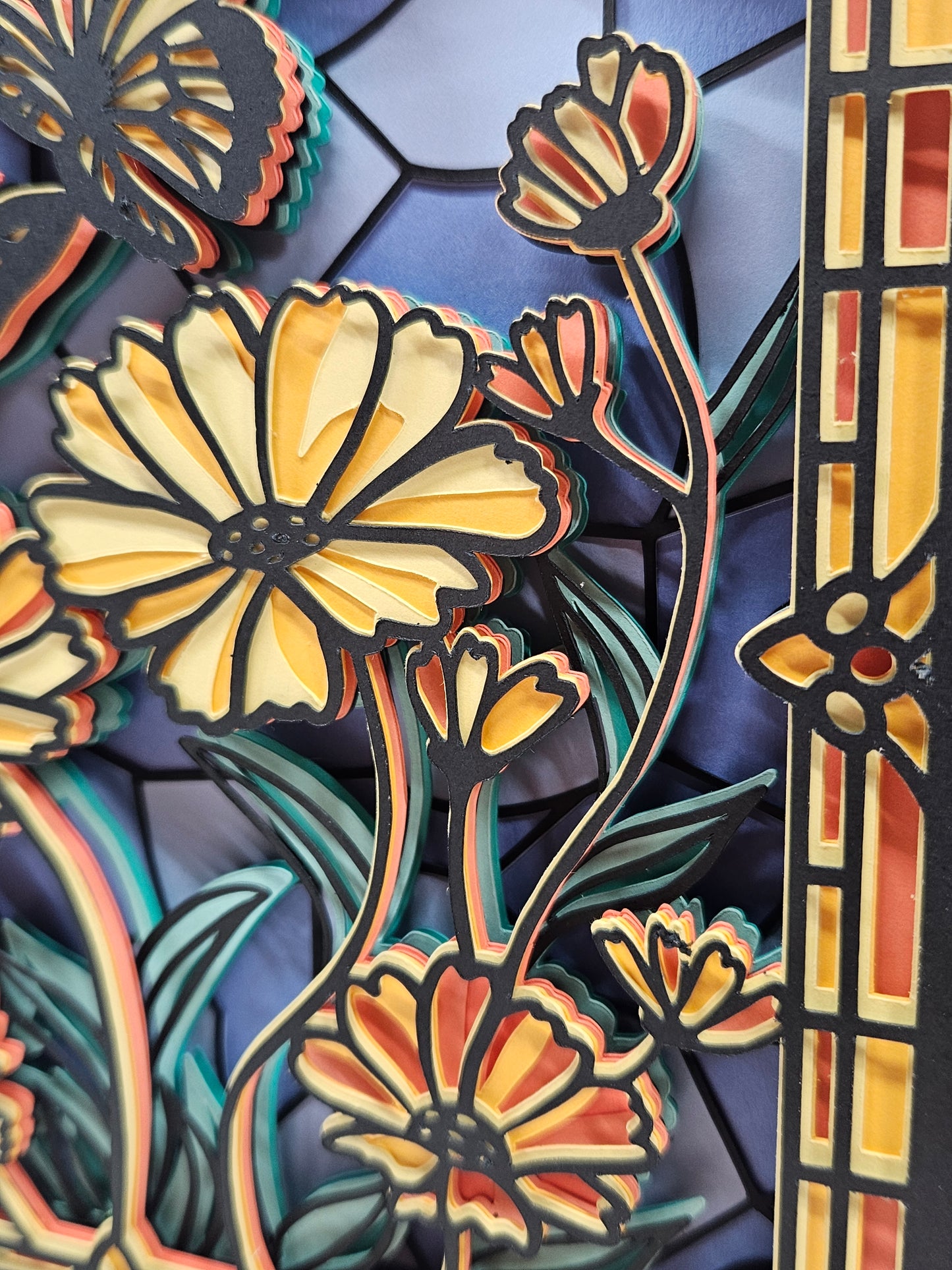 Butterfly's with Flowers