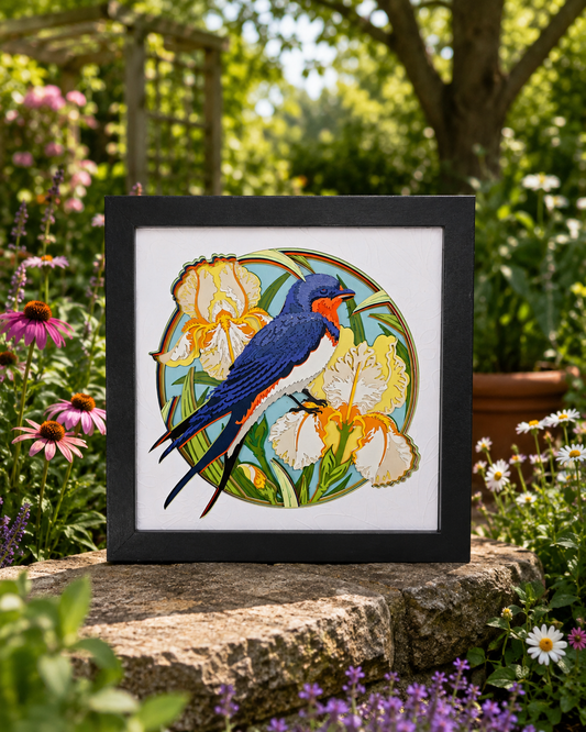 Swallow and Iris's