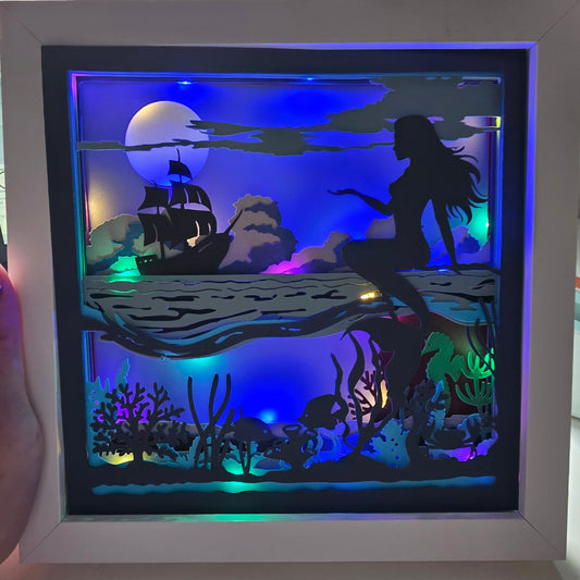 Lighted Mermaid