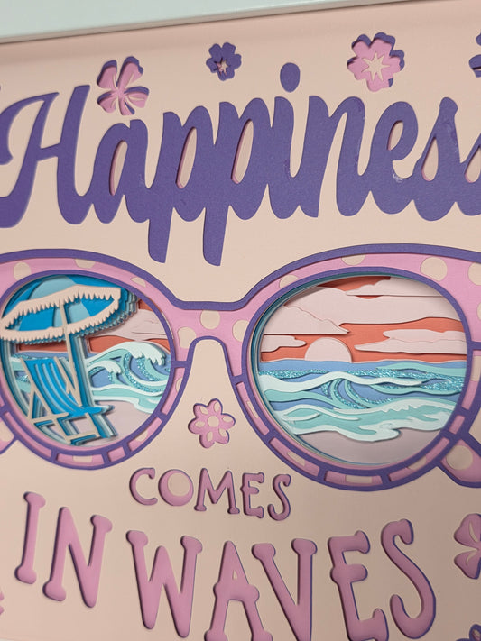 Happiness Comes in Waves
