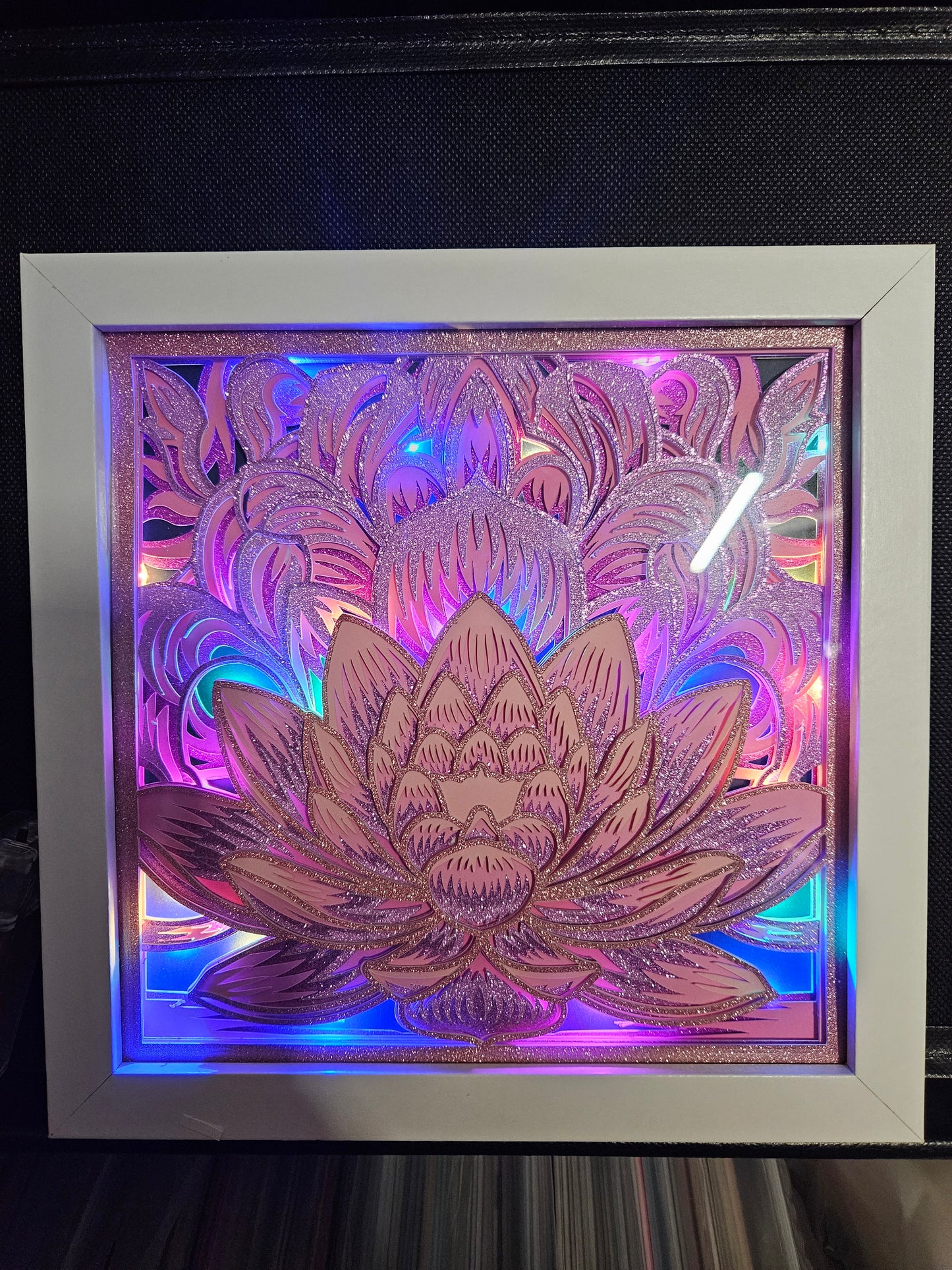 Lighted Lotus Flower