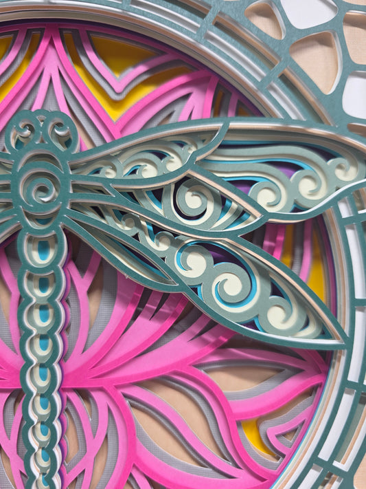 Dragonfly & Lotus