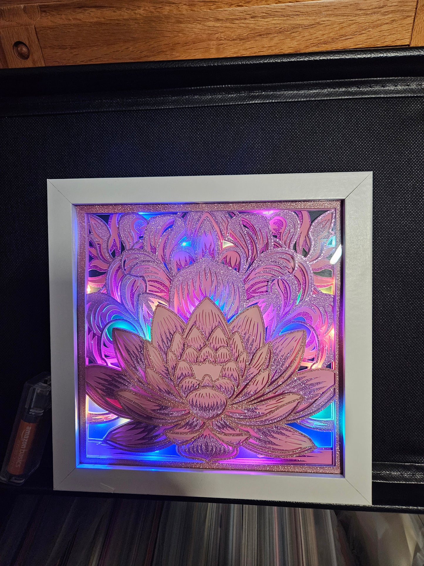 Lighted Lotus Flower