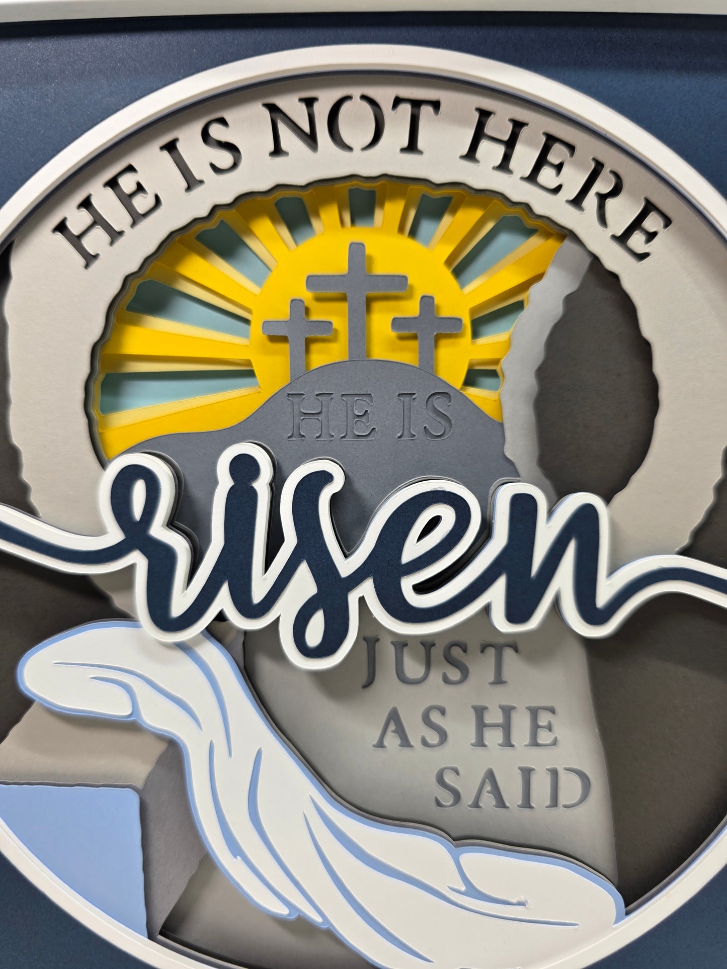 He is not here Easter