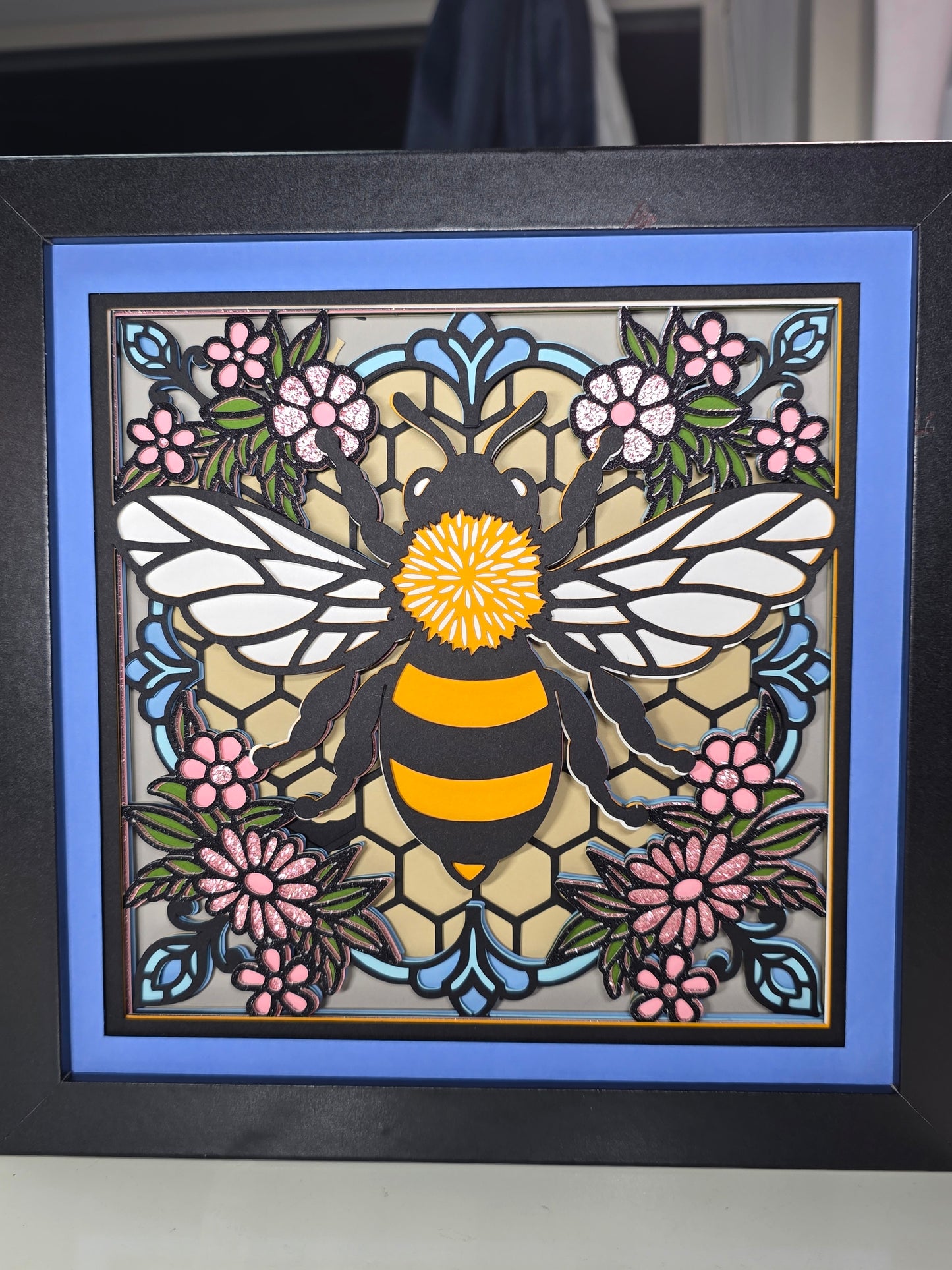 Stained Glass Bee