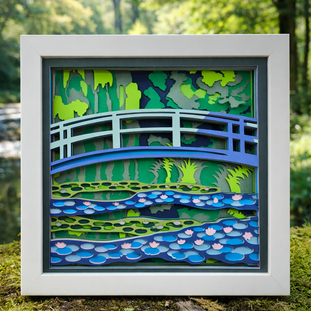 Monet Inspired Water Lilly