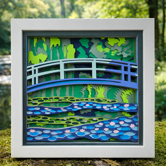 Monet Inspired Water Lilly