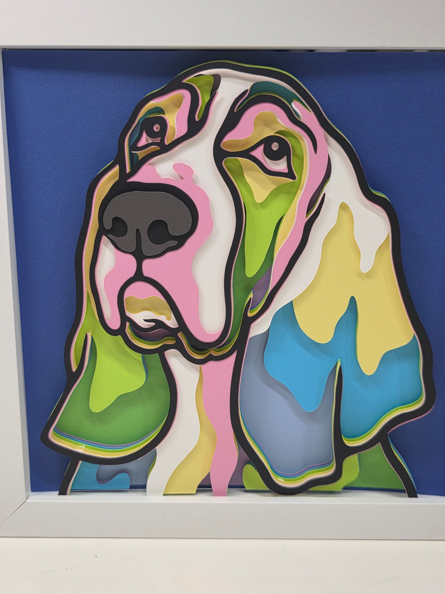 Basset Hound 3D