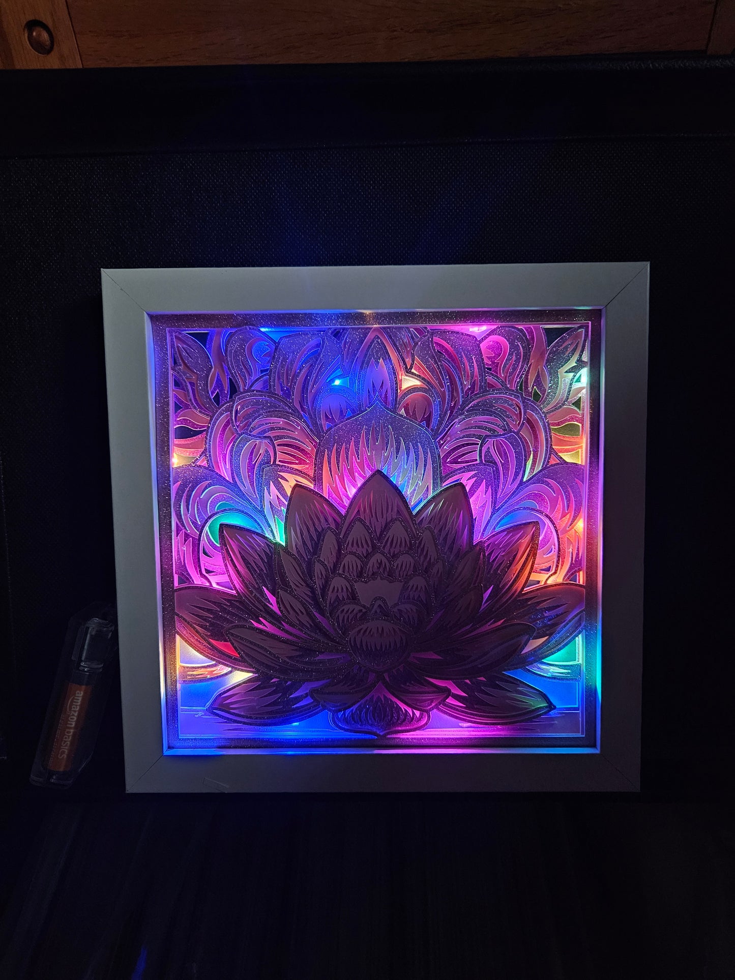 Lighted Lotus Flower