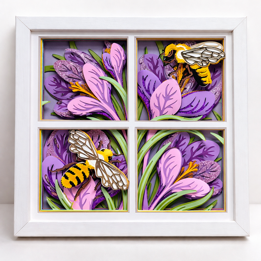 Bee's and Flowers